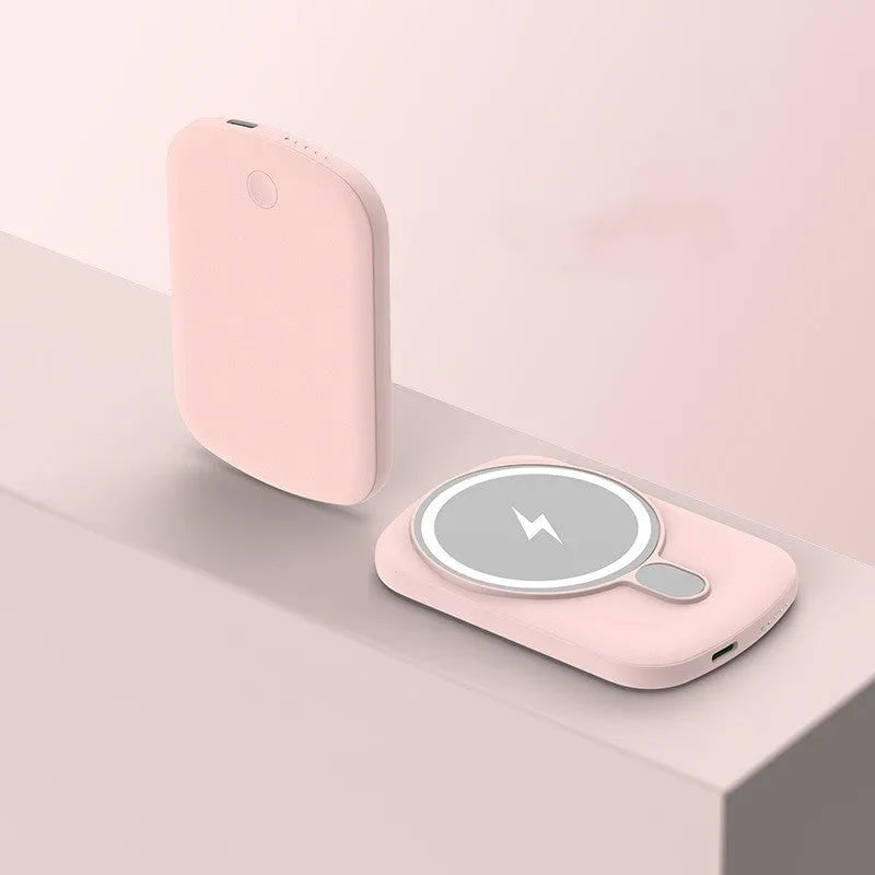 Magsafe magnetic power bank for iPhone wireless charging in four colour options