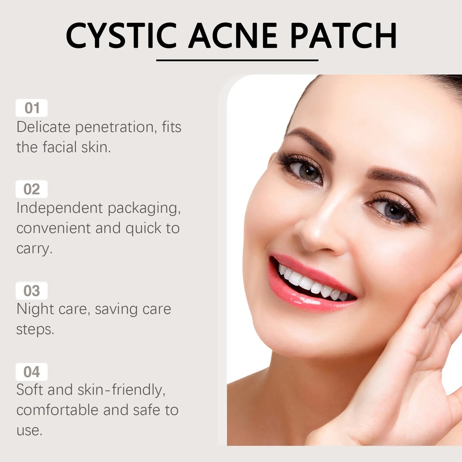 9 clear acne repair microneedle patches with tea tree oil and Centella asiatica ingredients