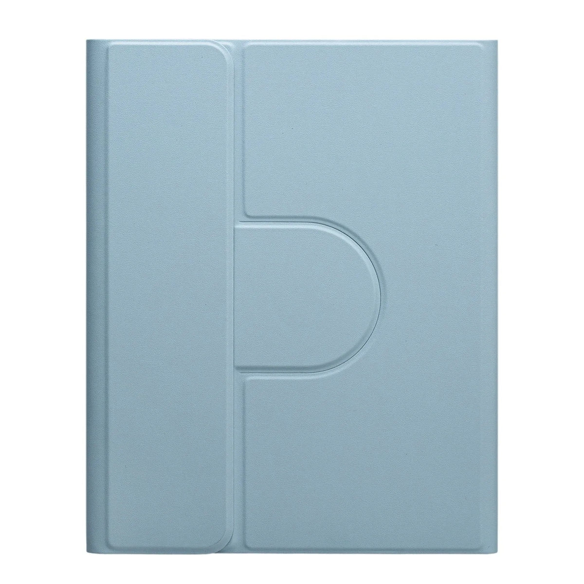 Acrylic rotating protective sleeve with pen slot for iPad keyboard case in black