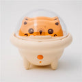 Cartoon fast charging power bank for iPhone in bear or cat design with plastic case