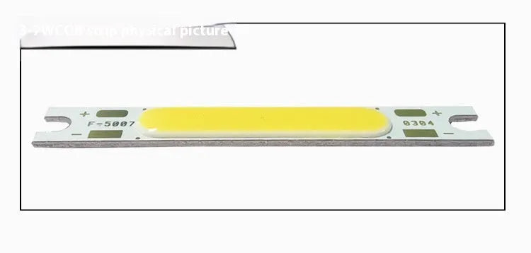 3W COB LED chip surface light source gold wire heavy gold aluminium substrate 50x7mm