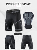 Gray breathable nylon cycling underpants liner shorts for road bike men in multiple sizes S M L XL XXL