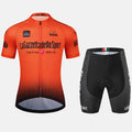 Cycling short sleeve suit in breathable polyester fabric for summer road biking