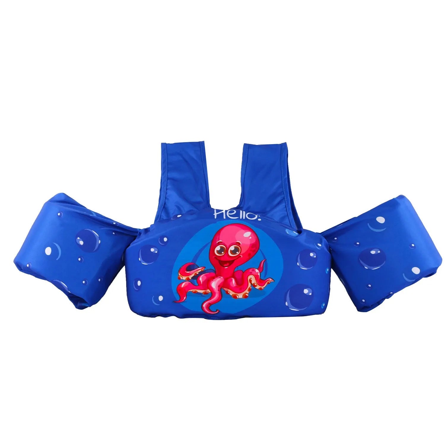 Cartoon design children's swimming arm bands in various colourful patterns including watermelon pineapple and blue crab