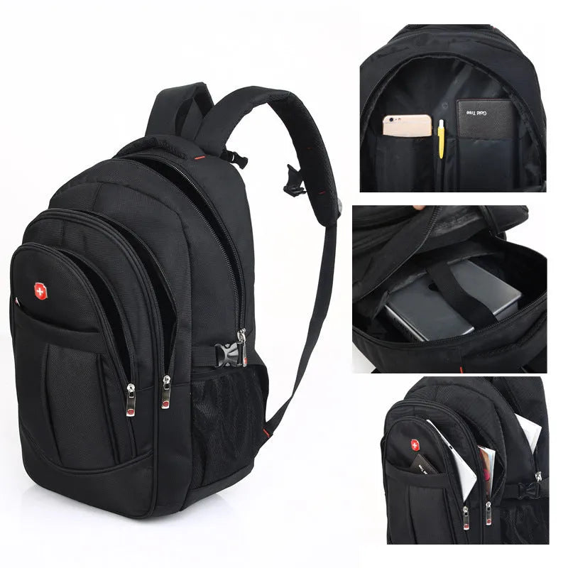 Custom leather shoulder laptop bag with double straps for 15 17 and 20 inch laptops