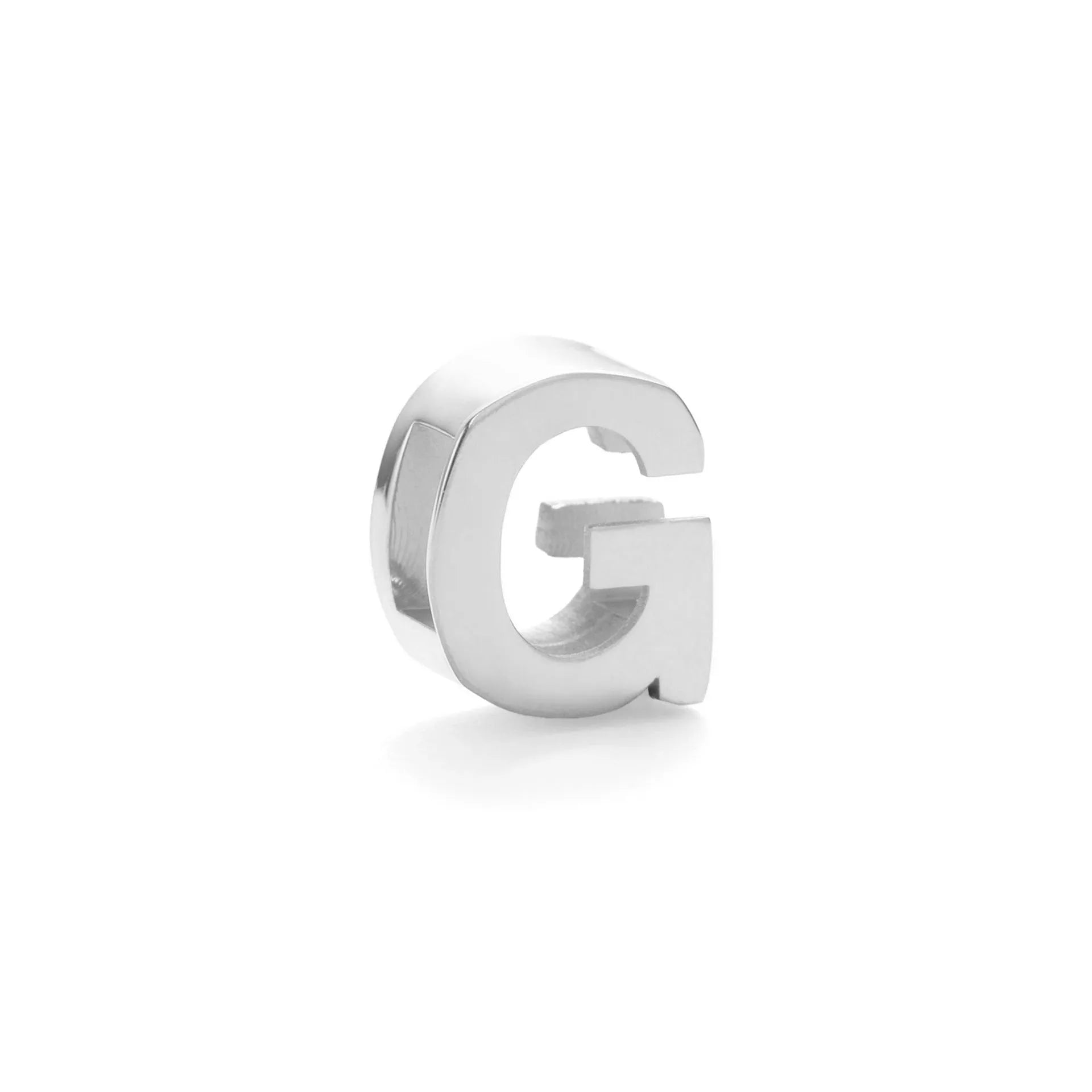Titanium steel number letter necklace with 40.5cm chain and electroplated gold or silver finish