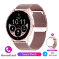 Call ZL02PRO Smart Watch in black with AMOLED screen showing heart rate data, wrist wearing pose