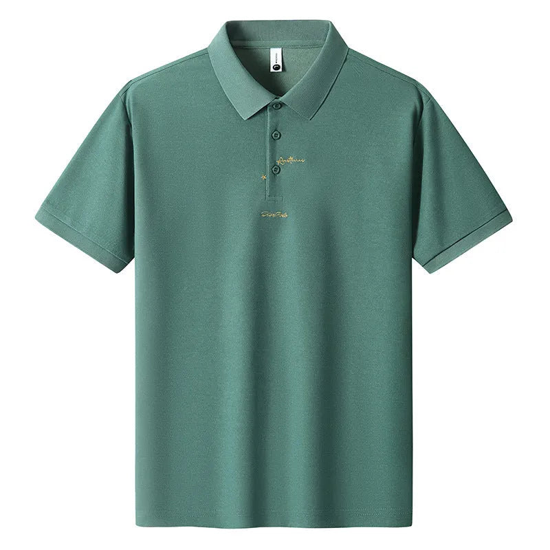 Men's loose-fit casual cotton t-shirt with a printed letter design in a sky blue colour.