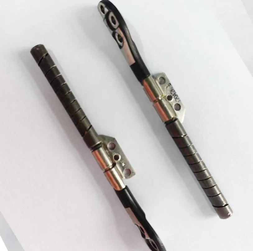 A1286 laptop screen shaft pair for MacBook Pro 15-inch hinge repair.