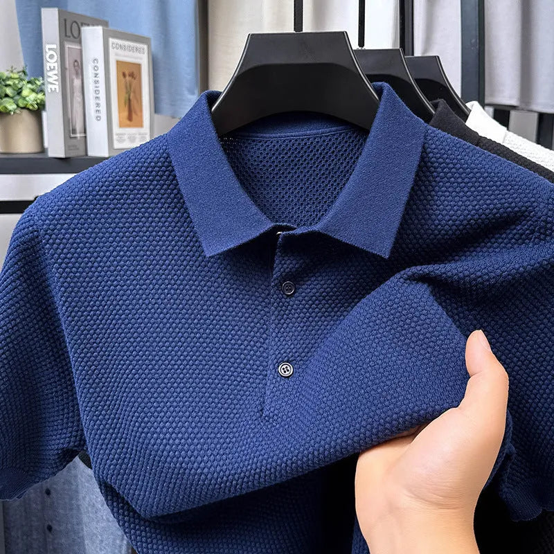 Loose fit pure cotton short sleeve pullover sweater in a choice of six colours.