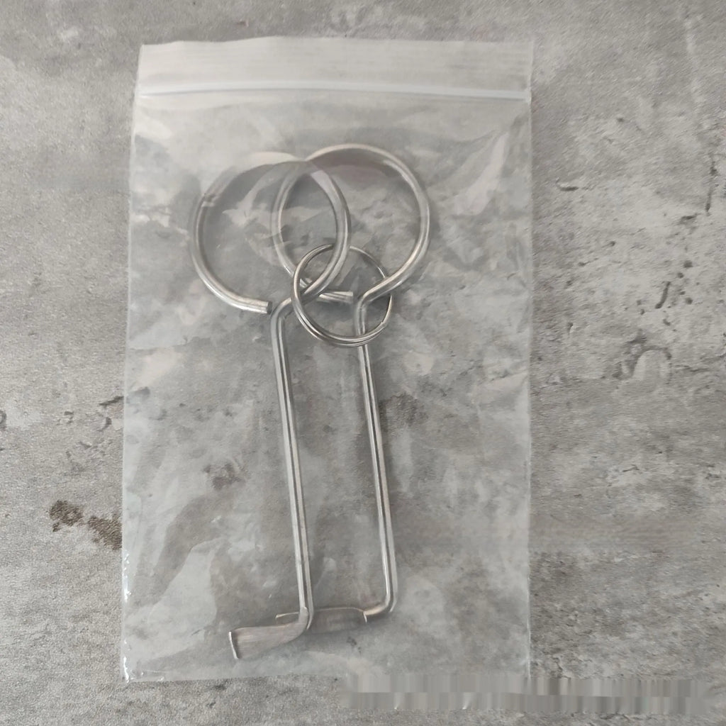 Two adjustable alloy steel wrench tools shown together as a portable set