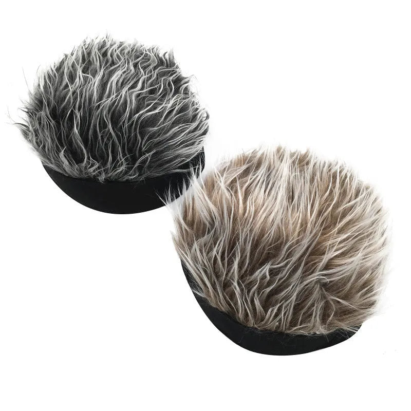 Wig hat with adjustable circumference 56-58cm, black coffee colour option