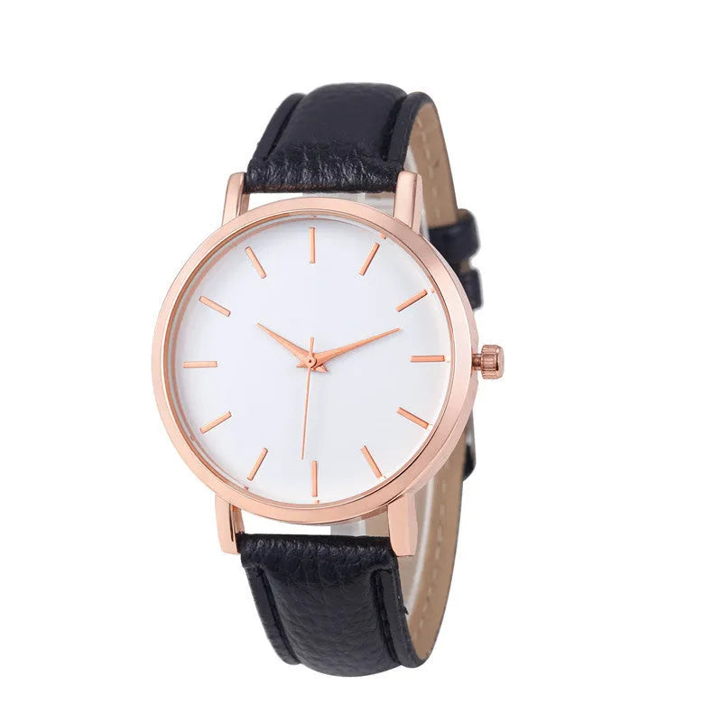 35.5mm square quartz watch with PU leather strap in various colours including grey, peppermint green, and scale patterns