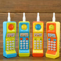 A children's electric educational toy with sound and light features, shown as a cartoon animal.