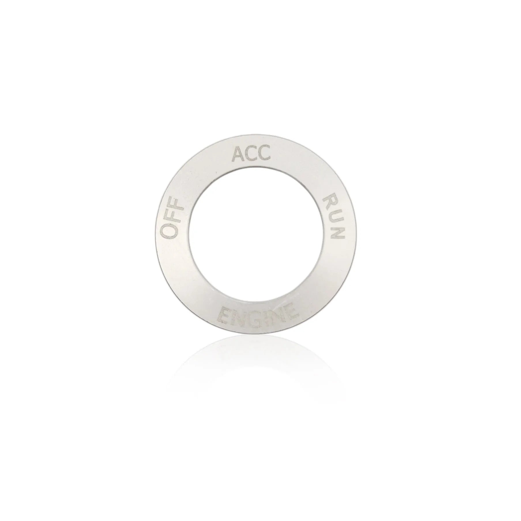 Aluminium alloy air conditioning knob decorative ring for Dodge Challenger and Jeep Grand Cherokee