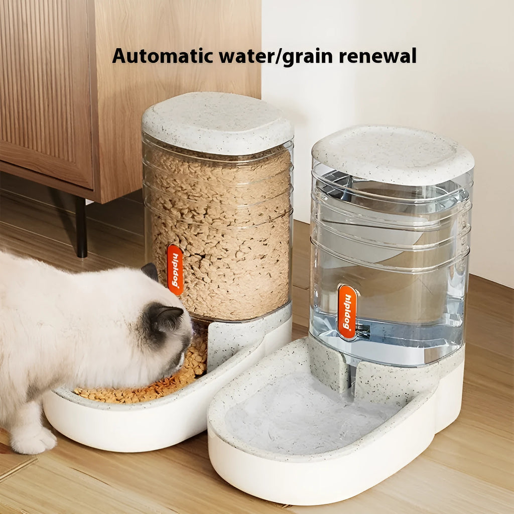 Automatic pet water fountain with 3.8L capacity in blue colour for cats and dogs
