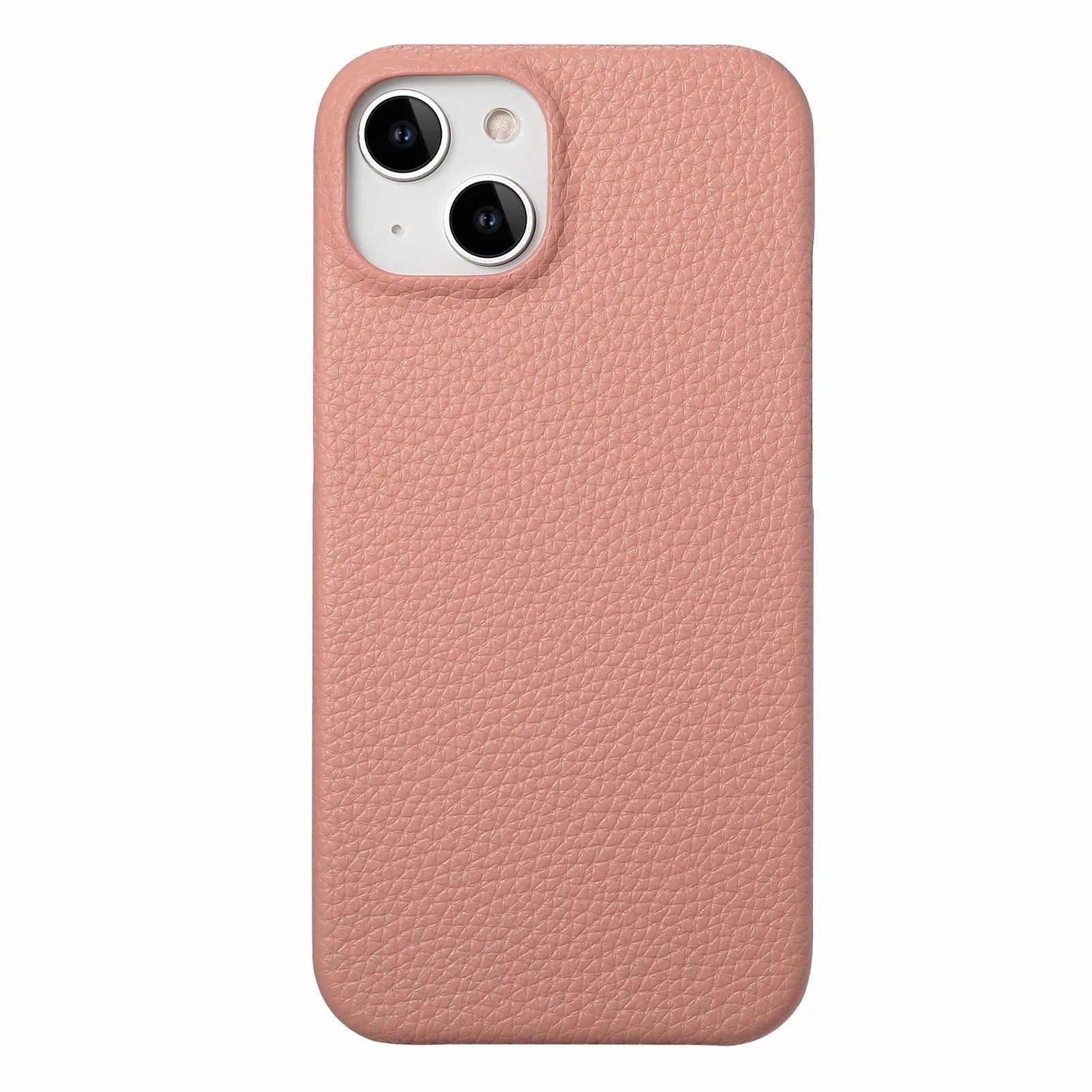 PU leather litchi grain phone case in matcha green for Apple iPhone protective cover