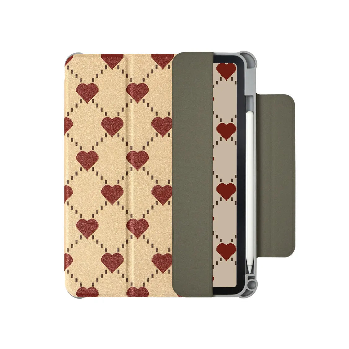 Double-sided magnetic suction flat plate protective shell for iPad Air5 and Air4.