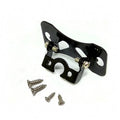 Black metal adjustable car camera mounting bracket with 120-degree rotation capability