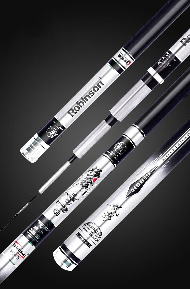 Carbon super hard 28 tone Taiwan fishing rod collapsed to 111mm, 90g weight