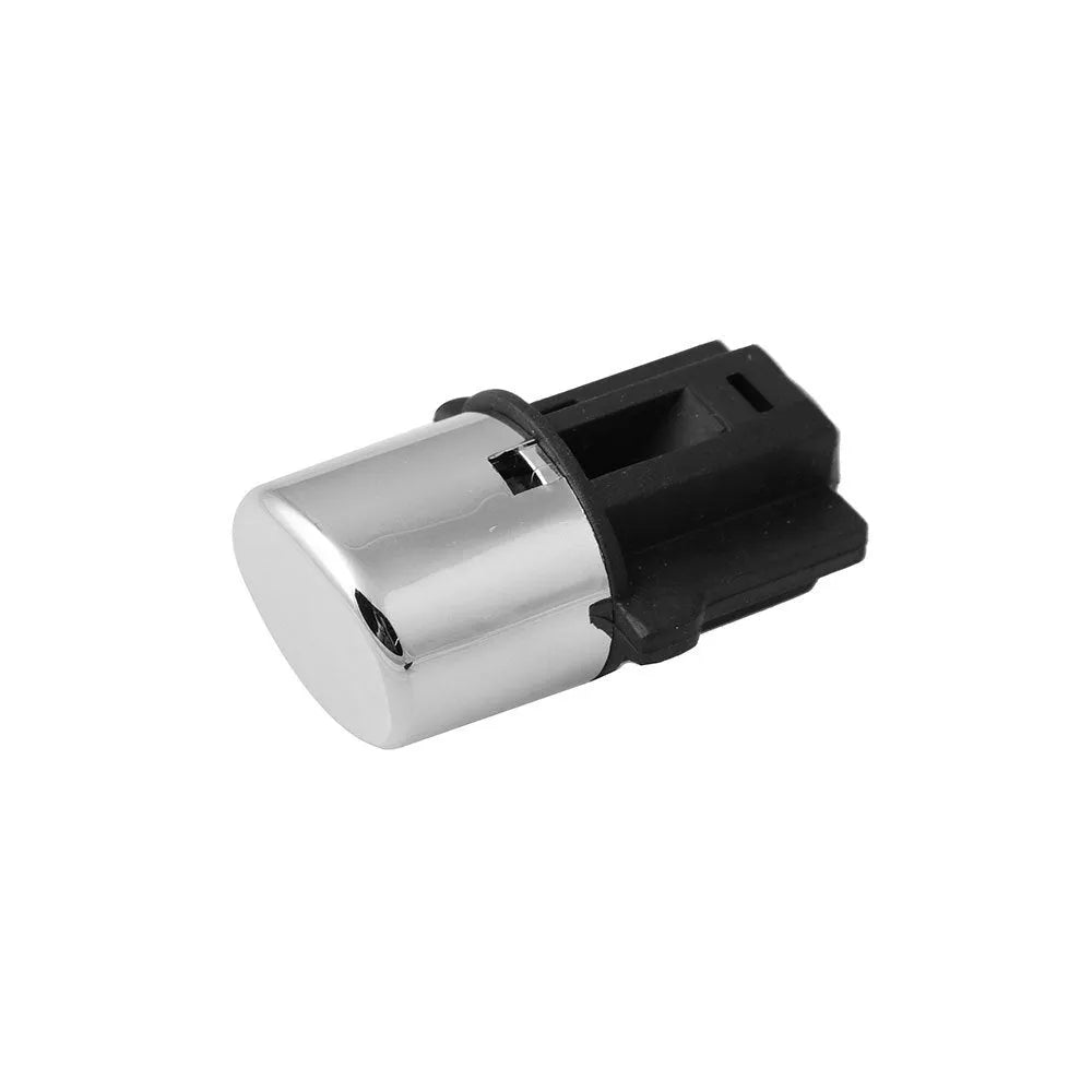 Black plastic shift button, spring, and side plate for Honda Accord 2003-2005.
