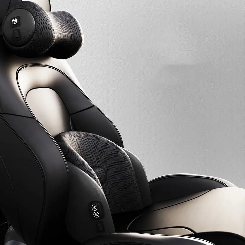 Car massage cushion with memory cotton construction and electric massage function