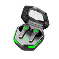 N35 black wireless gaming Bluetooth headset with in-ear design