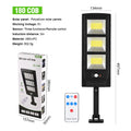 Solar powered remote control outdoor wall light with LED light source options