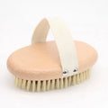 Soft boar bristle pet palm brush for short-haired dogs and cats with beech wood handle