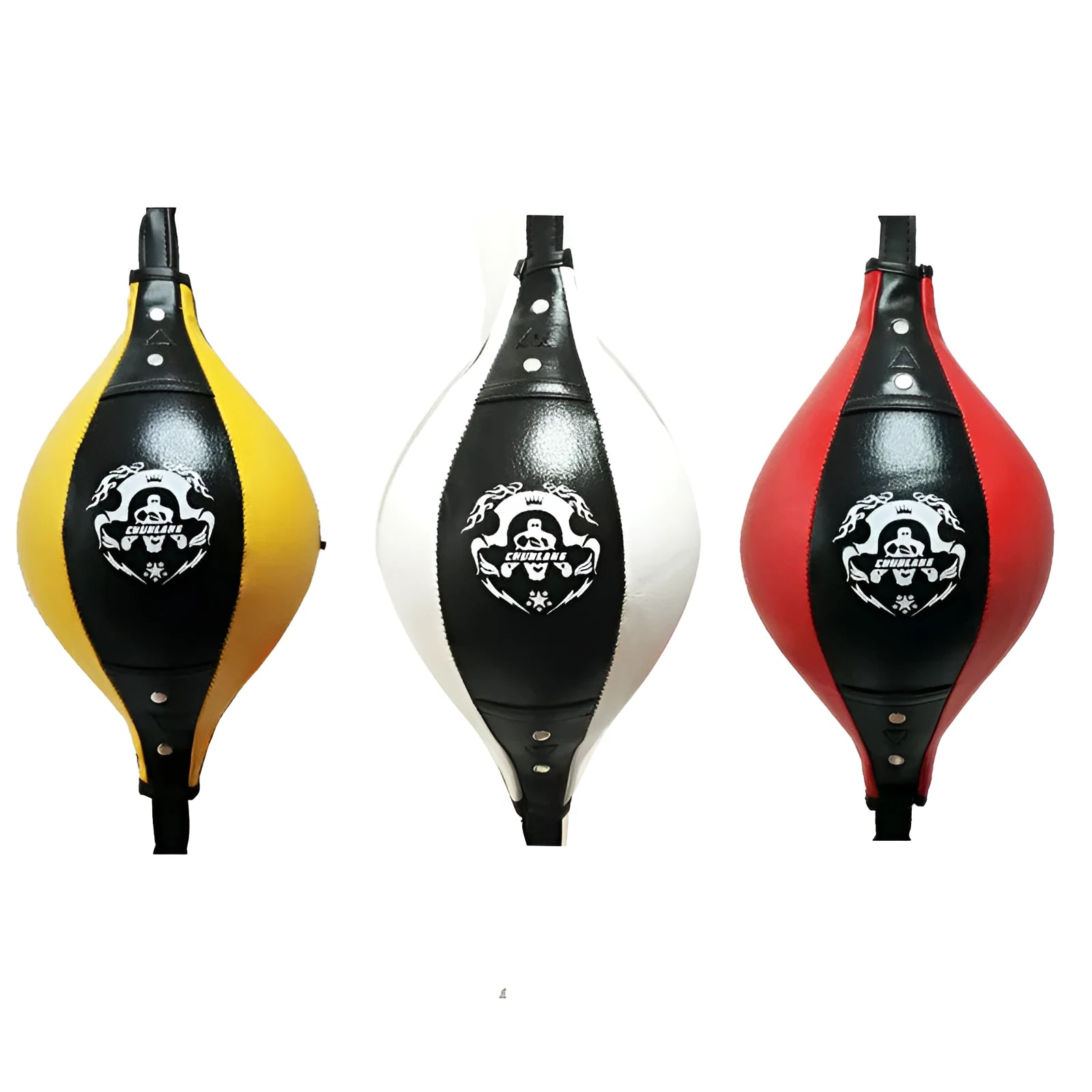 Diamond pattern hanging boxing speed ball for martial arts training in three colour options