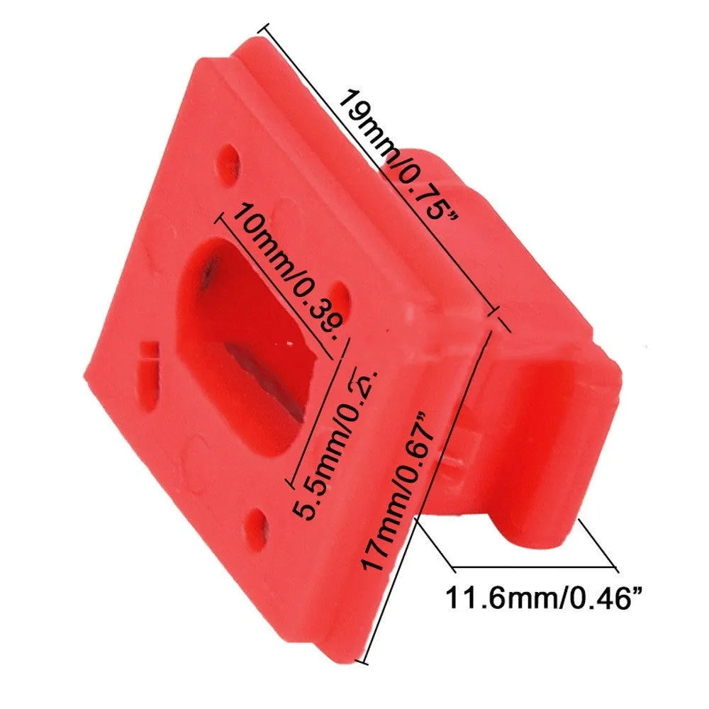 10 plastic snap clips for BMW E46 and X3 E83 interior door trim panel fastening