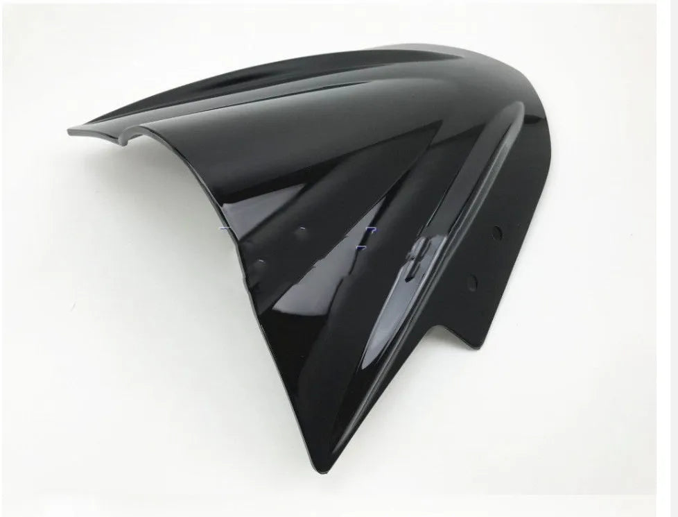 Universal motorcycle windshield 4mm plexiglass black colour for street car modification handlebar mount