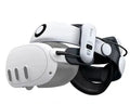 Multi-angle adjustable VR glasses head wear with ABS and sponge construction, battery included.