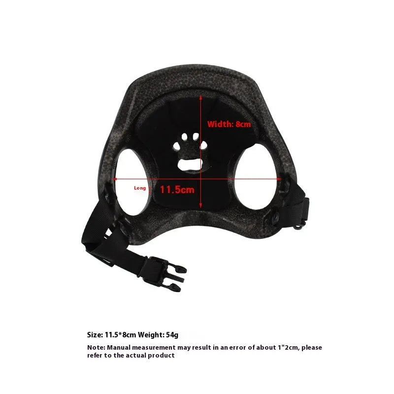 Plastic cycling helmet for small and medium dogs in black, white or pink