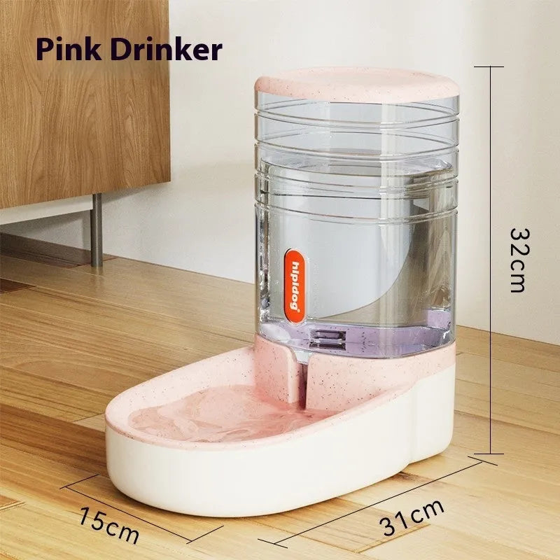Automatic pet water fountain with 3.8L capacity in blue colour for cats and dogs