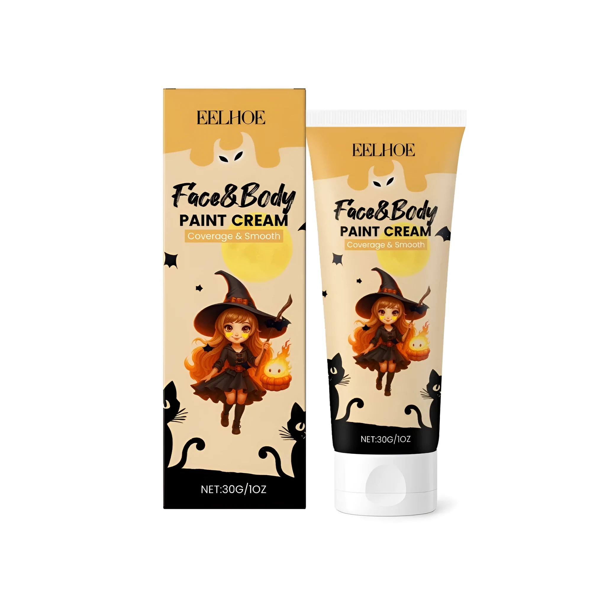 30g container of body painting cream with Centella asiatica and vitamin E for face and body