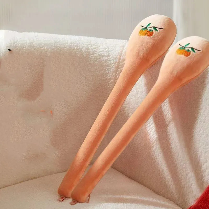 48 cm long manual back pounding percussion massage stick with zipper style design.