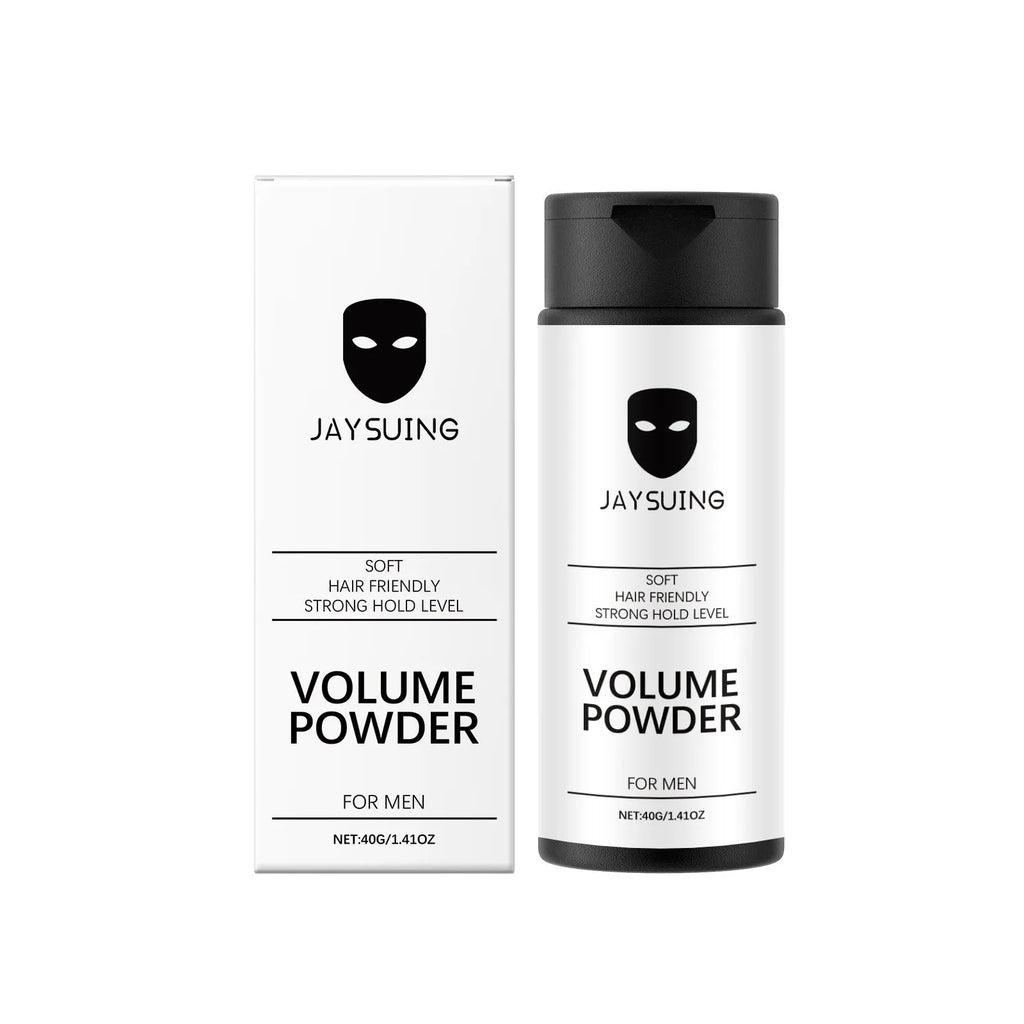 40g container of dense hair shaping powder with modified corn starch formula
