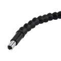 Black flexible shaft drill bit holder with 295mm total length and 1/4-inch hex shank for screwdriving in narrow spaces