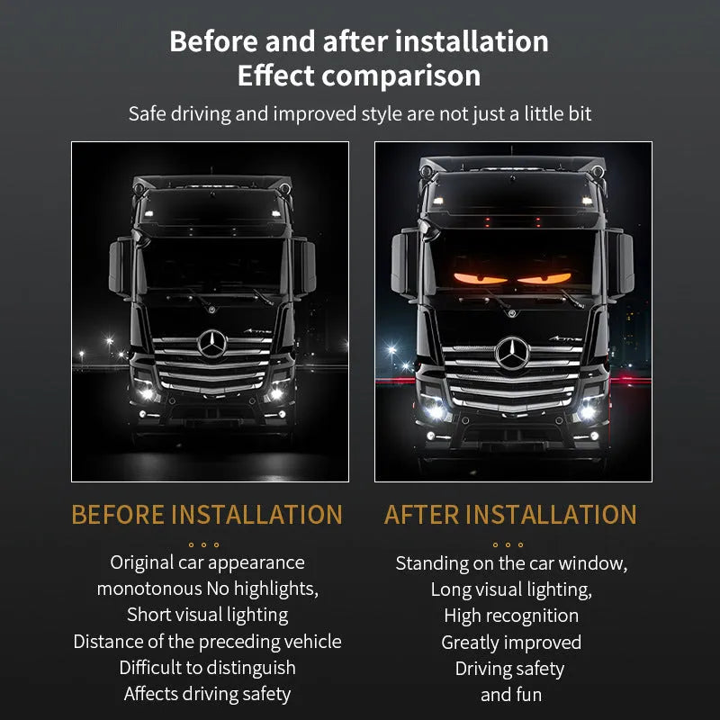 LED flexible car interior light, PC devil's eye strip 1.2M to 2M and one drag two 16.6x60CM to 16.6x80CM.