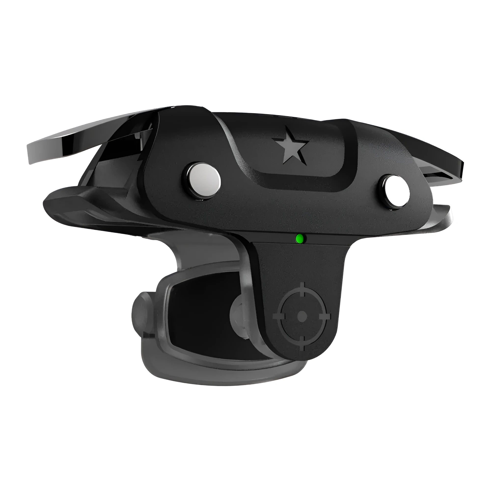 Black mobile game controller measuring 5cm with game joystick design