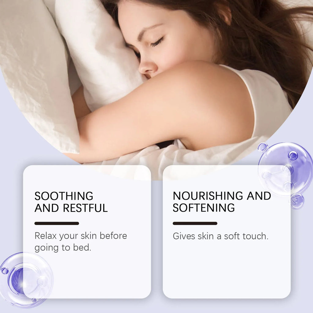 Sleep magnesium essence cream 90g single pack with honey active ingredient and magnesium sulfate