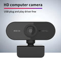 1080P rotatable webcam with built-in microphone, 70x50.7x44mm, black, USB 2.0 connection