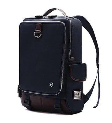 Men's Korean-style backpack in Oxford cloth with 30x46cm capacity and waterproof fabric