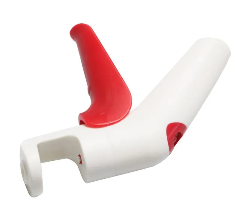 Cherry kernel remover kitchen tool with suction cup base for pitting fruit