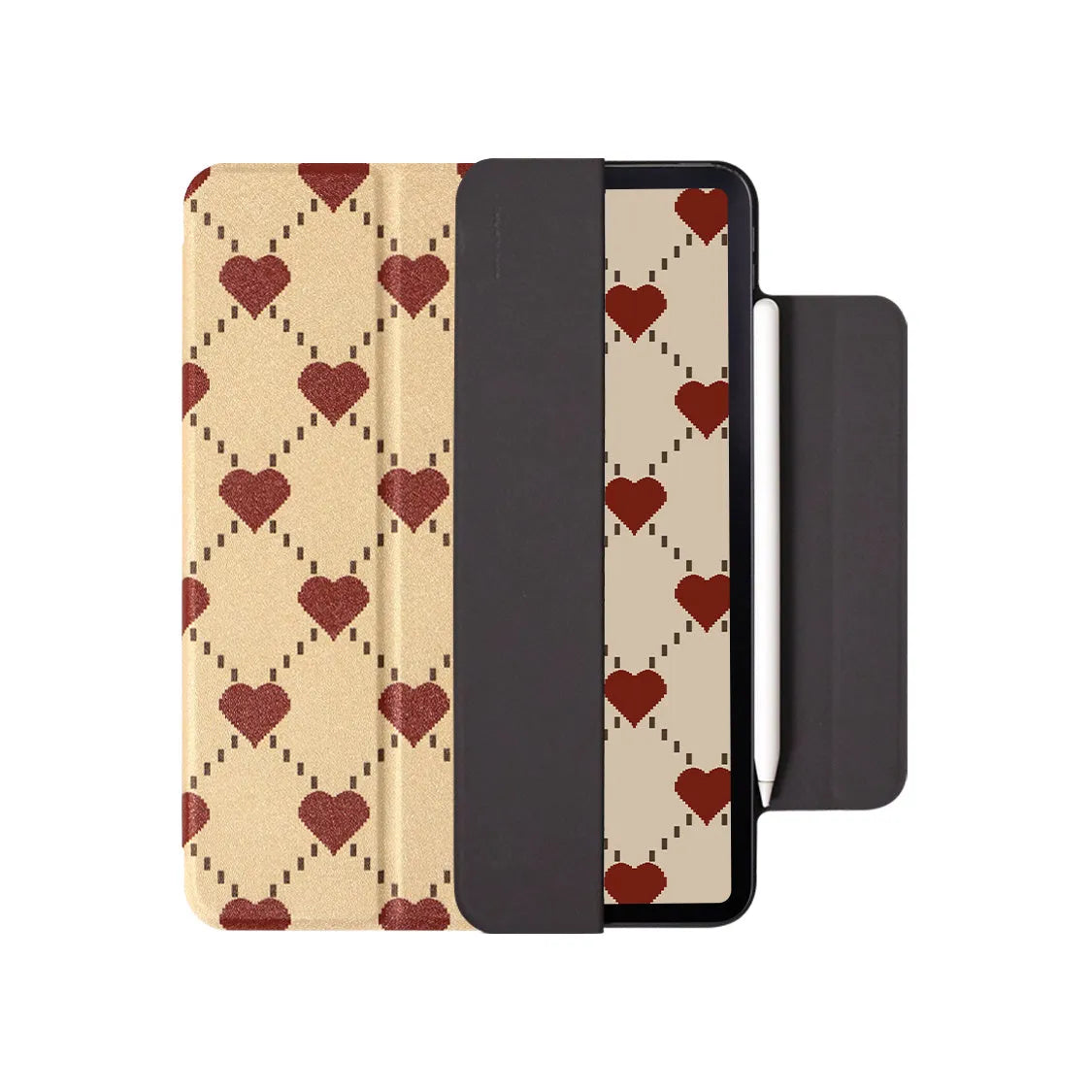 Double-sided magnetic suction flat plate protective shell for iPad Air5 and Air4.
