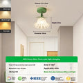 Cream coloured Linglan flower inspired corridor wall light with modern simple design on a white background.