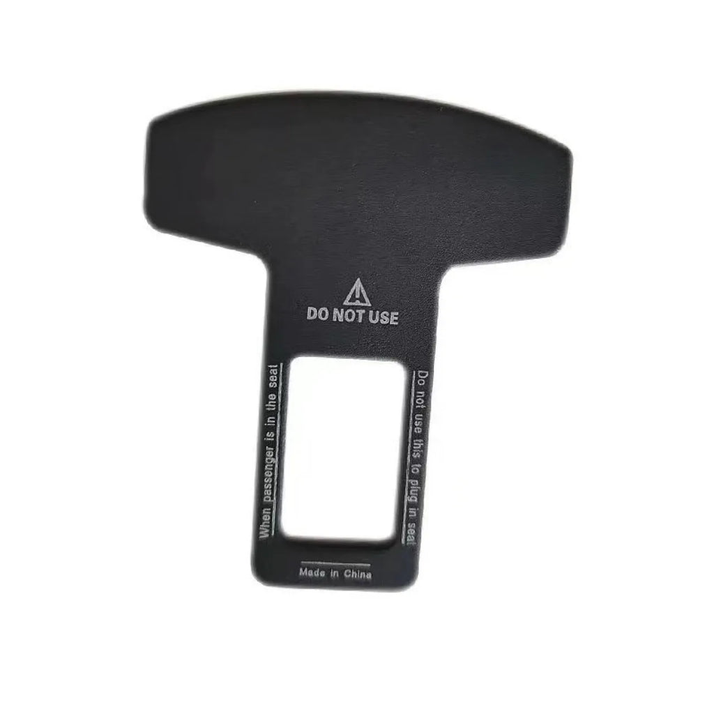 Lock Tongue keychain bottle opener with frosted carbon fibre texture and a 2.1cm wide aluminium head.