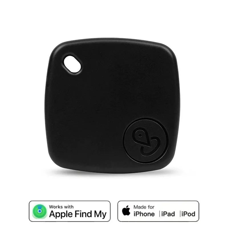 Bluetooth anti-loss keychain finder with lanyard, 38.2mm ABS locator in black, white, gold, silver, or rose gold