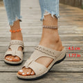 Roman style slippers with slope heel and fish mouth toe holder in multiple colours